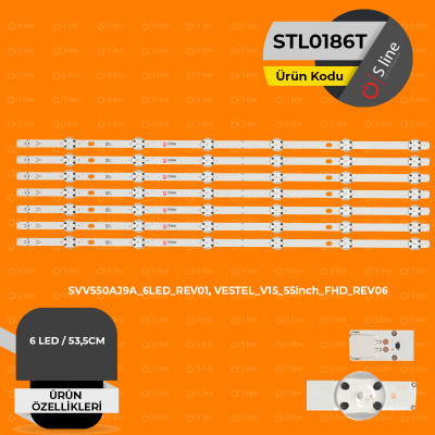 Vestel,Seg,Regal,Finlux,Toshiba D LED SVV550AJ9A_REV01 Tv Led Bar